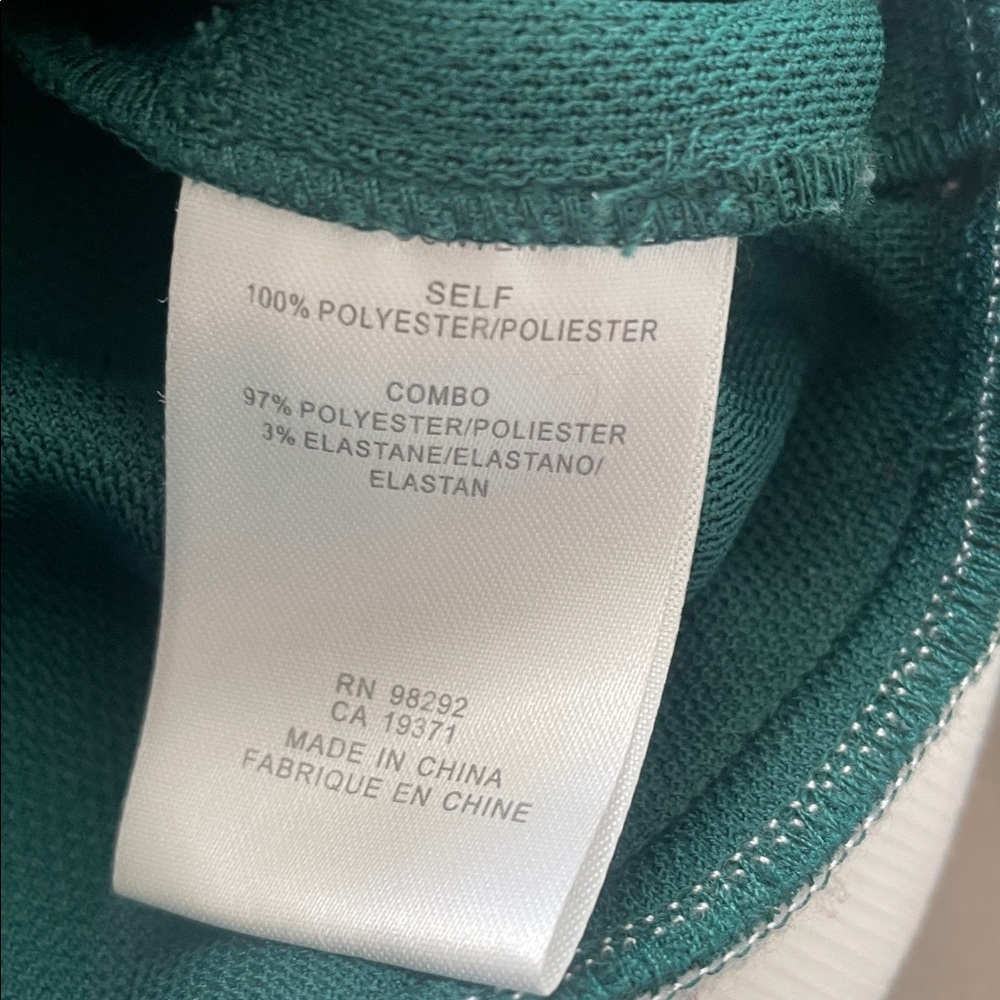 Tibi Forest Green and White Zip-Up Jacket - Picture 13 of 17